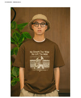 DAKYAM 2025S/S Mild Life Wild Dream Printing T-shirt