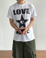 ラスプリント半袖Tシャツ