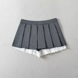 Rovia Lace Pleat Skirt