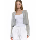 Summer Cardigan Gray