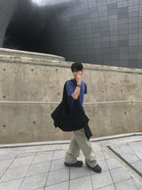 カリゴ ピグメント カットアウト ショートスリーブ Tシャツ 4C