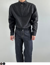linen rider jaket
