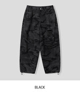 Rio camo damage back pocket balloon pants