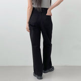 BASIC COTTON PANTS [BLACK]