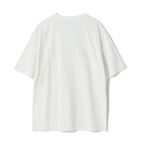 Untitled Heart Logo Pigment Wash Short Sleeve Off White