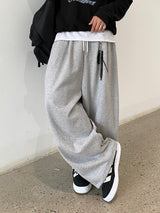 one-mile two-tuck string pants (5color)