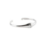 B.006/SHELL BANGLE BRACELET