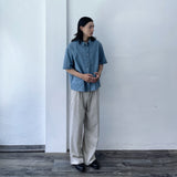 Relaxed Check Short Sleeve Shirt