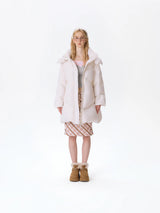 13DE MARZO Bear Puffer Down Jacket Beige