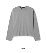 Mildy Pigment Crop Tee