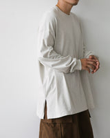 NCB ヘビーサイズバルーン長袖Tシャツ