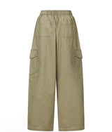  ELVIN CARGO COTTON BANDING PANTS (3COLOR)