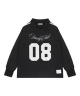 NUMBERING FOOTBALL JERSEY (BLACK)_F24ZB064