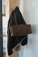 compact duffle bag (brown)
