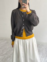Weekly Tencel See-through Long Sleeve T-shirt