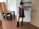 SUADE FLIP-FLOP BOOTS