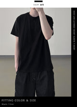 ニックラインレイヤードショートスリーブTシャツ