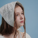 Frill Bandana (White)