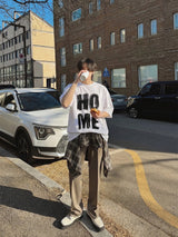 [A-T0088] HOME半袖Tシャツ (4色)