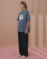 CHARMING SHELL TSHIRT-BLUE