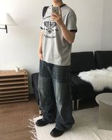 Mood Dark Blue Denim Pants