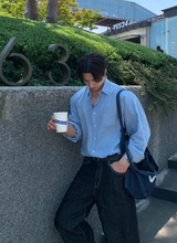 Eden 512 Ice Linen Wide Denim