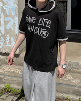 Save Layered Hood Short Sleeve