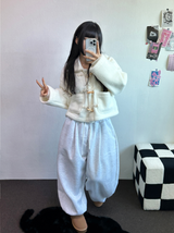 ストリング❤マルチタックバルーンパンツ 🤍5COLOR