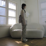 Shirred Skirt Pants