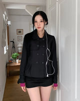 Weekend Cotton Layered Skorts