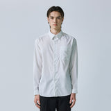 breeze line stripe shirt white