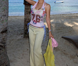 Pastel Bootcut Training Long Pants