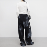 (Unisex) モルティオプリンティドストリングスリットパンツ