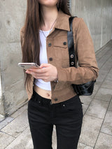 バックルレザーアイレットデイリーショルダーバッグ