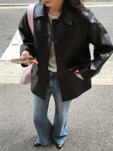 [MADE] ENTRY LEATHER JACKET