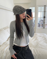 Flona Crop Cardigan