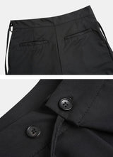 Two-button Wrap Pants