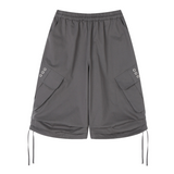 cotton banding bermuda pants