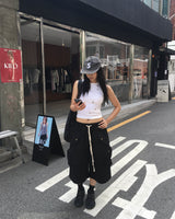 ワイドビッグコットンバミューダパンツ