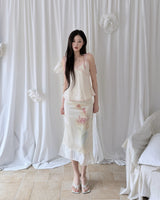 Angel Satin Lace Cami Blouse