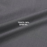 テーパーピンタックバンディングトラウザーズ (2color)