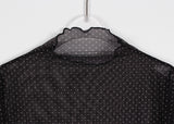 DOT SEE-THROUGH TEE