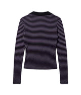Theone Wide Collar Slim Long Sleeve