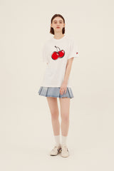 ビッグチェリーTシャツ [WHITE]