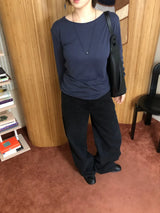 テンセルリブTシャツ