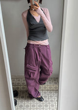 GARMENT CARGO WIDE PANTS