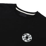EEERRR Record artwork damage washing T-shirt (Black)