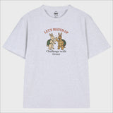 Lets Match Up Bunny&Turtle T-Shirt (3color)