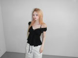 cats lace bra top(2 color)
