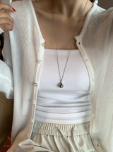 Loop Summer Ribbed Knit Cardigan / 4 colors